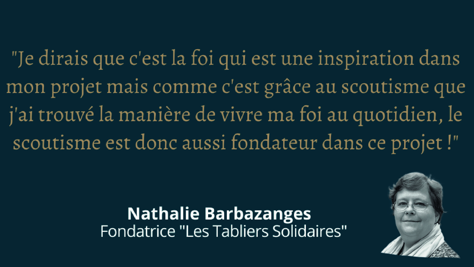 Le portrait de Nathalie Barbazanges par le Rasso